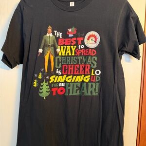 Black Christmas Cheer Graphic Tee